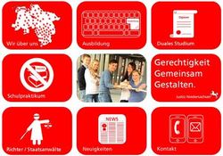 Logo: Gerechtigkeit gemeinsam gestalten. Justiz Niedersachsen (zur Startseite)