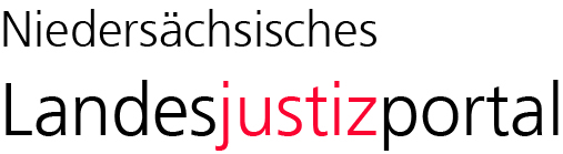 Logo des Niedersächsisches Landesjustizportal (zur Startseite)