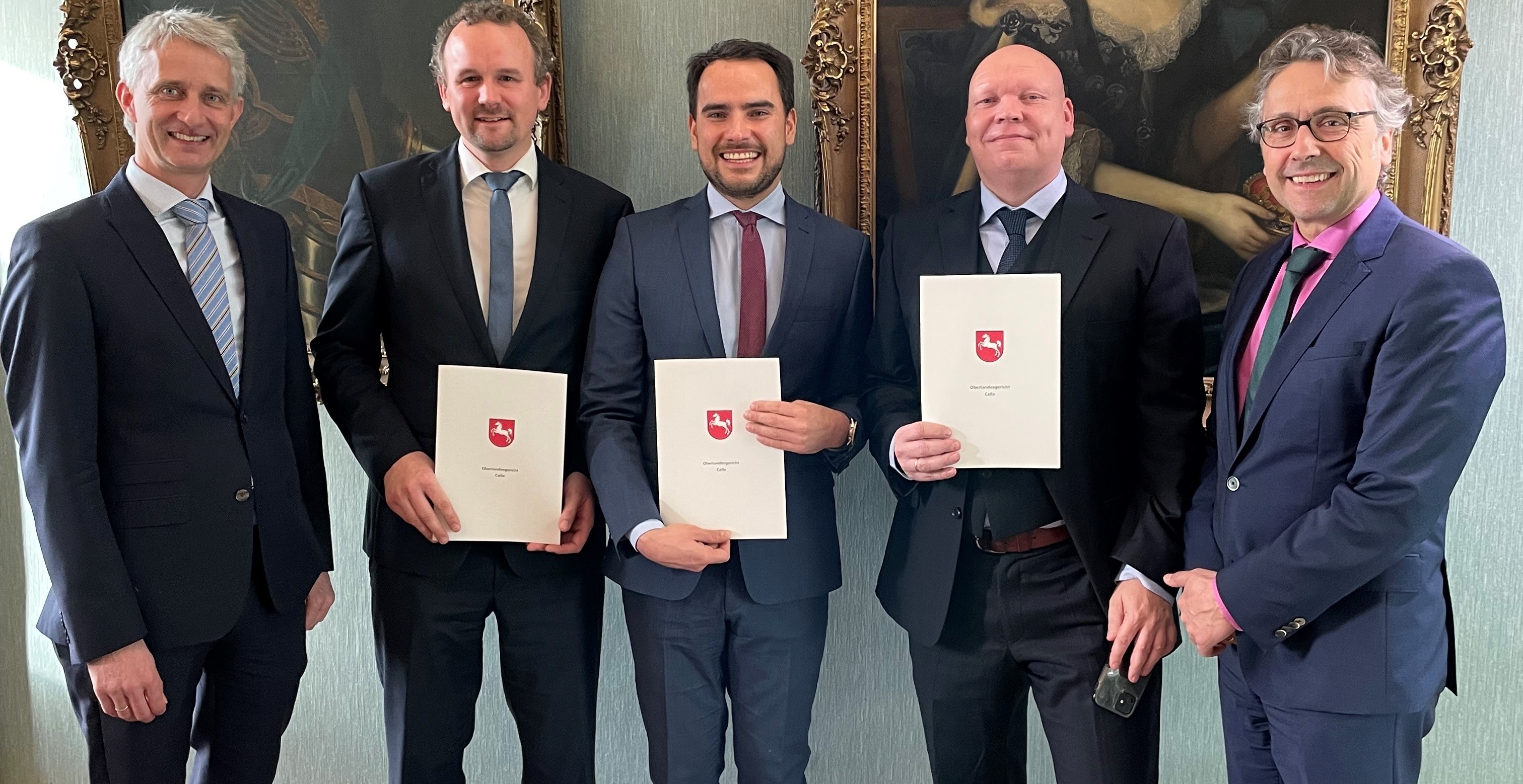 Drei neue Anwaltsnotare mit Amtssitz in Lüneburg
